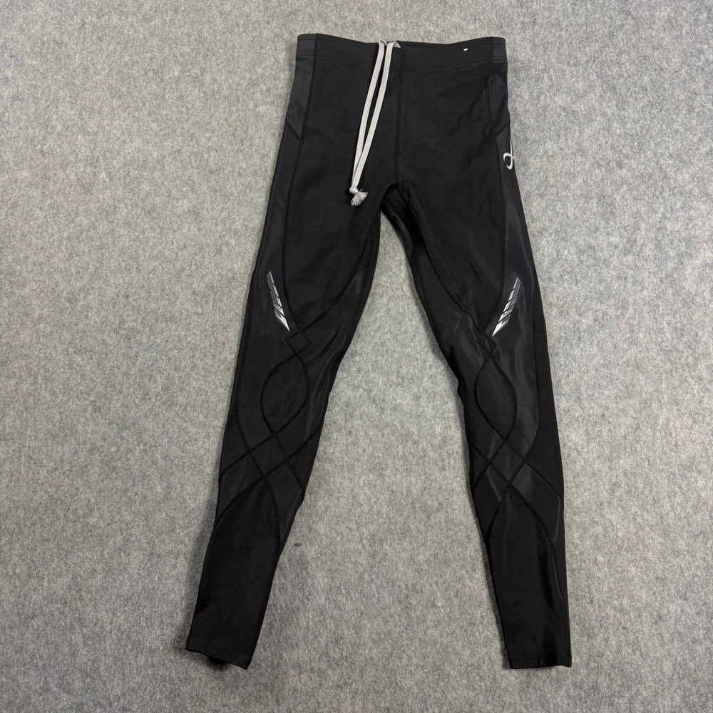 CW-X Stabilyx Joint Support Compression Womens Small Black Leggings 125809A - Picture 2 of 13